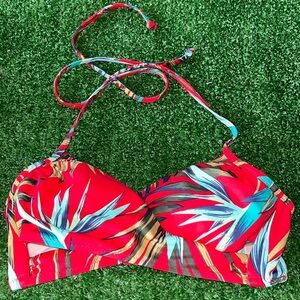 Victoria Secret Pink Luxe Cross Cross bikini top Xsmall